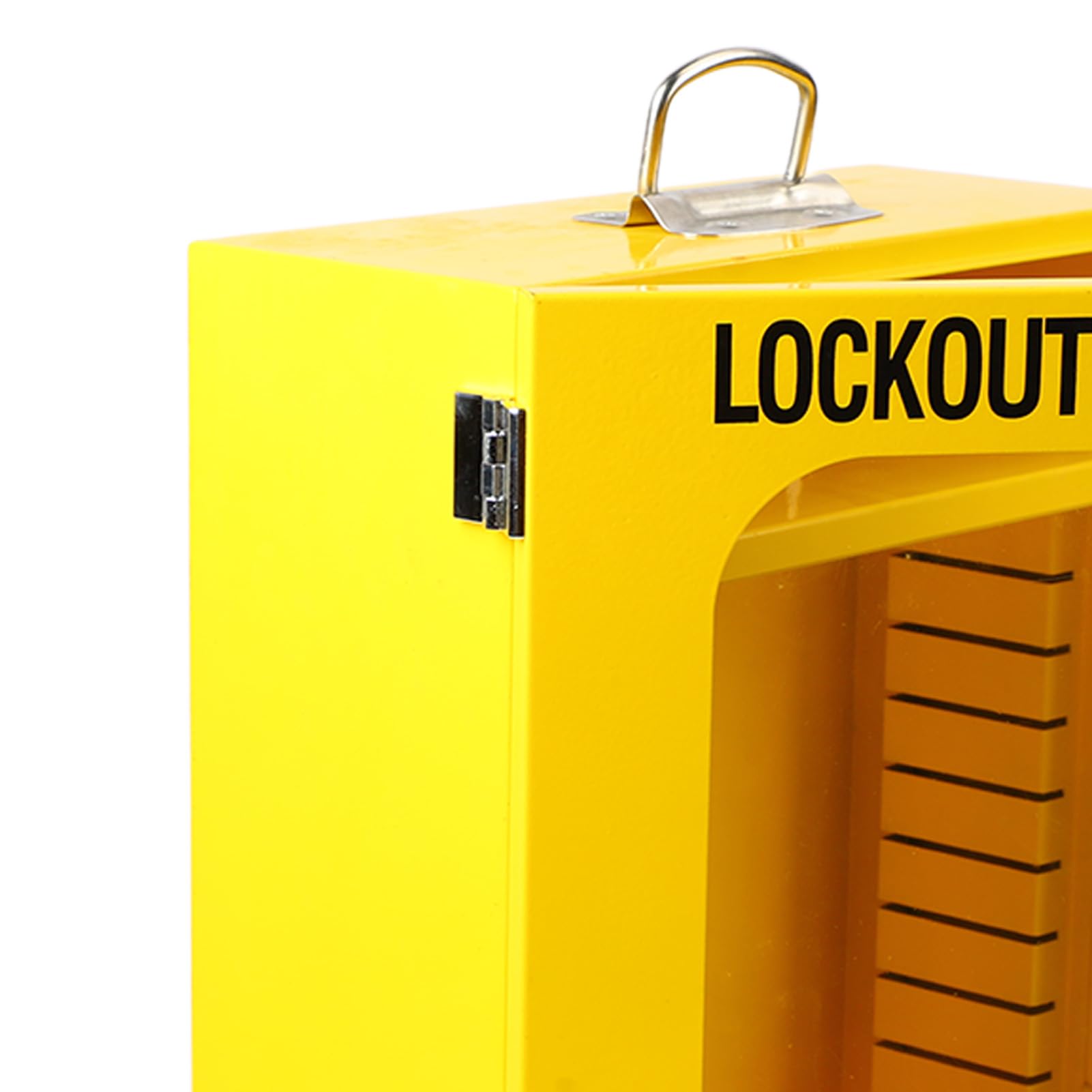 Asixxsix WYTZYMALA STACJA BLOKAD TAGOUT, MONTOWANA NA ŚCIANIE SZAFKA LOTO Box o Dużej Pojemności do SerWisowania Maszyn, SpeJruZysta Konstrukcja, Wielokrotna Ochrona