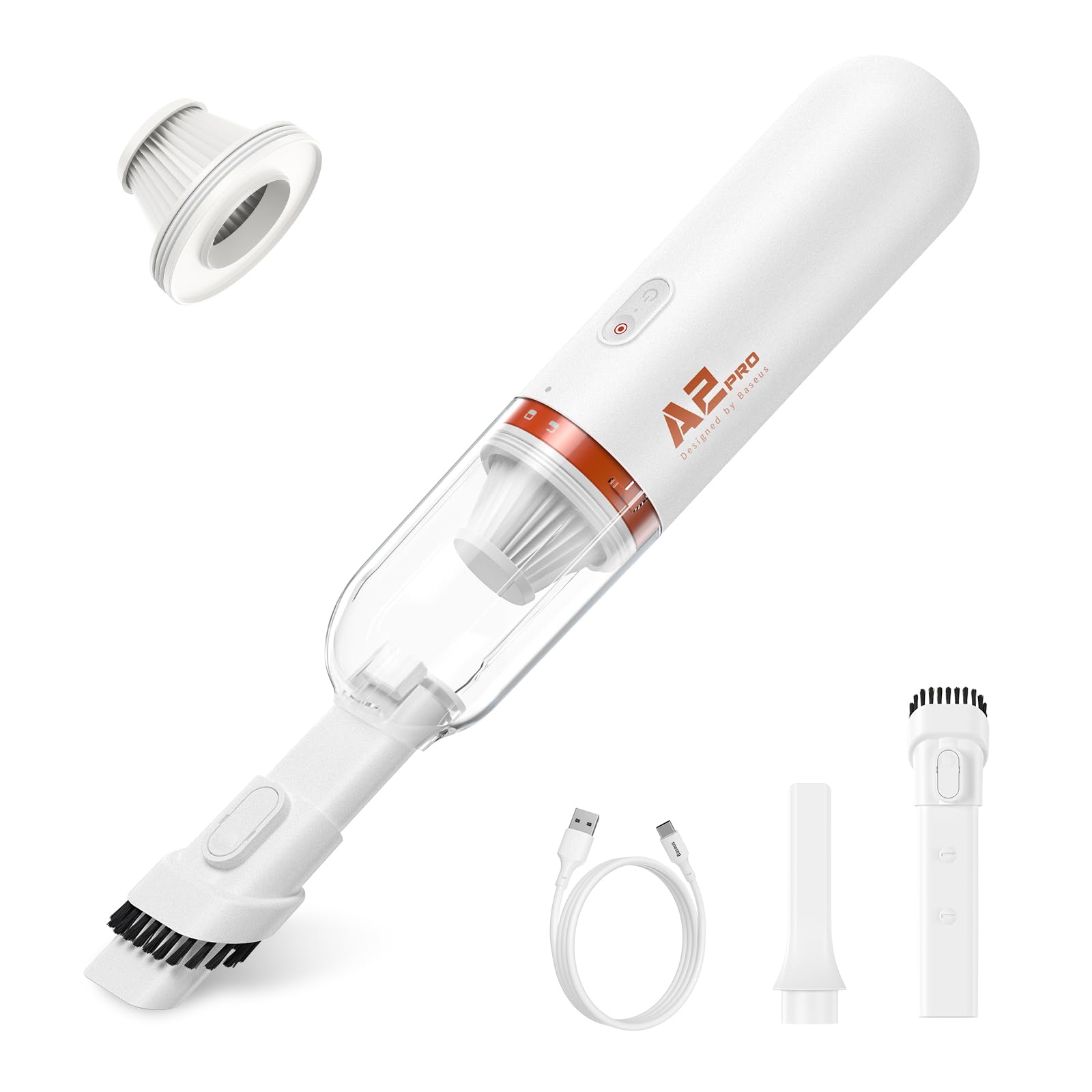Baseus A2 Pro Cordless Vacuum Cleaner + Blower | 6,000 PA Suction | Compact & Lightweight | USB-C Fast Charging | Dual HEPA Filtration | Quiet Operation | 18-Month Warranty-image-31