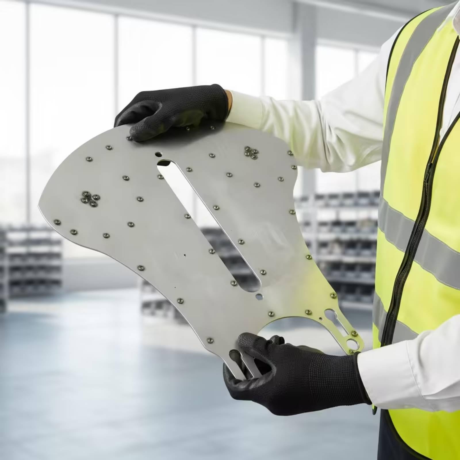 predolo Piastra di Guida Pratico Pannello Inferiore Universale Accessorio per Professionisti, Officina