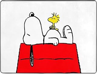 スヌーピー おしゃれ手触り優しいカーペット 床暖房対応防音ジョイントマット