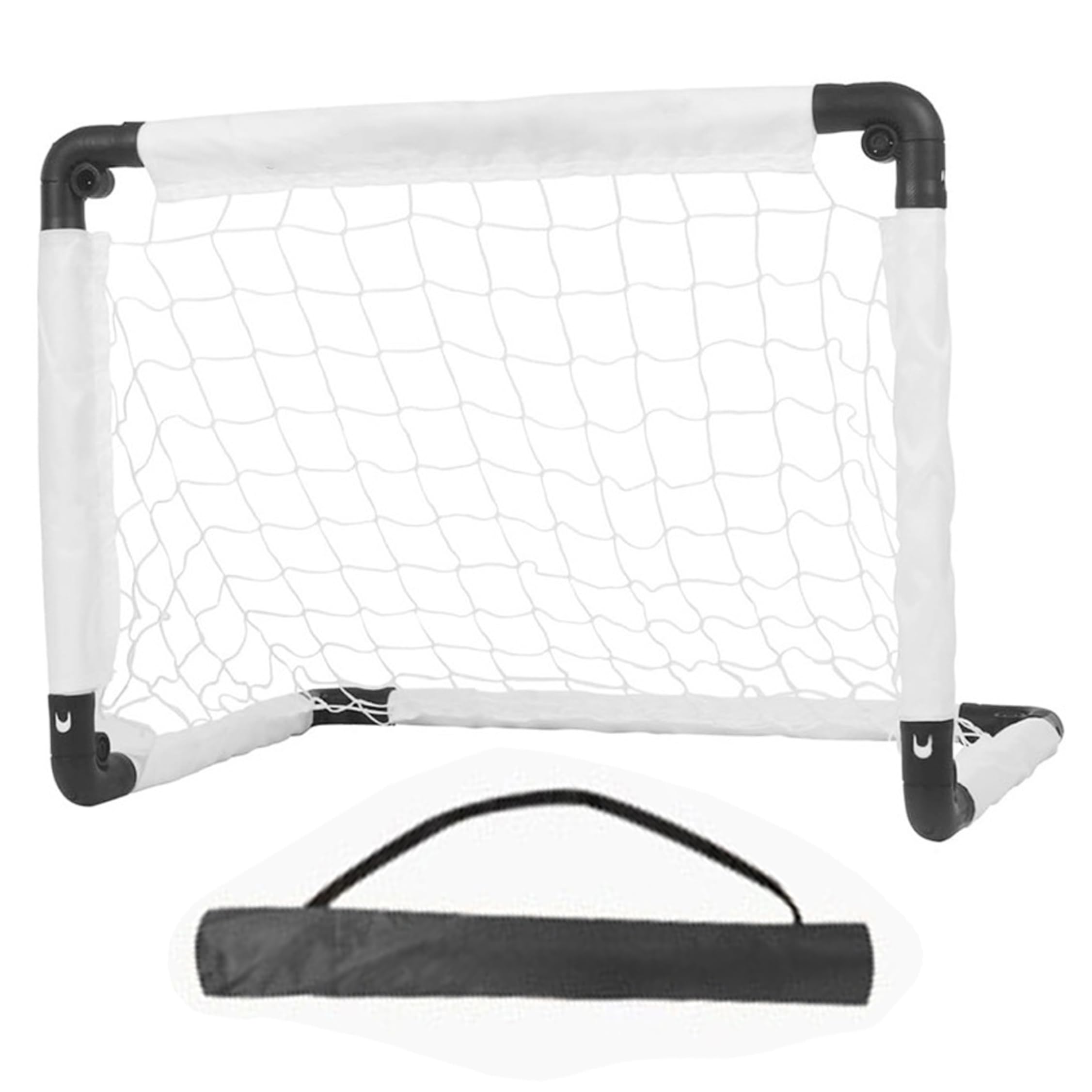 Portería de fútbol Plegable de 23, 62x17, 72x17, 72 Pulgadas con Bolsa de Transporte