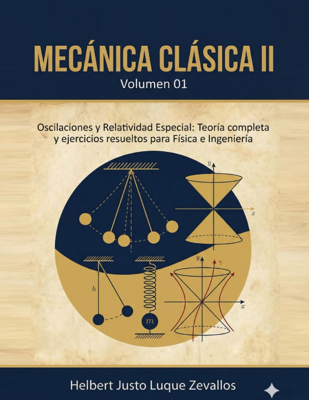 Mecánica clásica II Volumen 01: Oscilaciones y Relatividad Especial: Teoría completa y ejercicios resueltos para Física e Ingeniería (Licenciatura en Física)