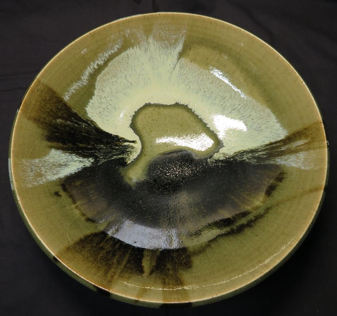 岡田直人 八角形クリーム色皿3枚セット 岡田直人 八角形クリーム色 八