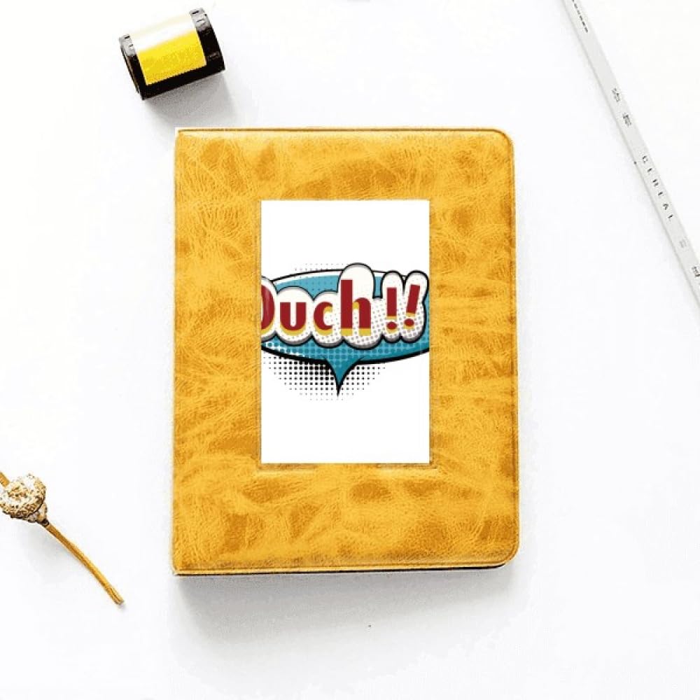 no/no Ouch Boom Diagram Cartoon Photo Album Family Wedding Picture 4x6