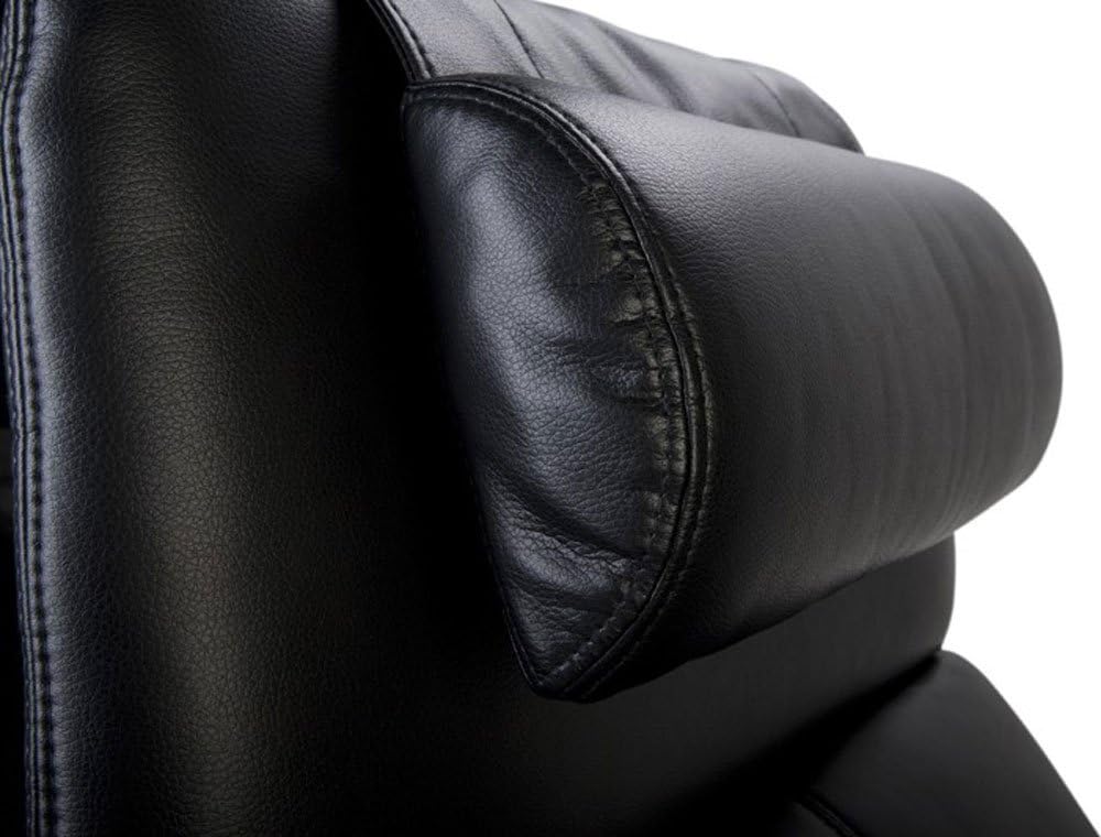 Octane Seating Octane Black Leather Recliner Neck Pillow, 1