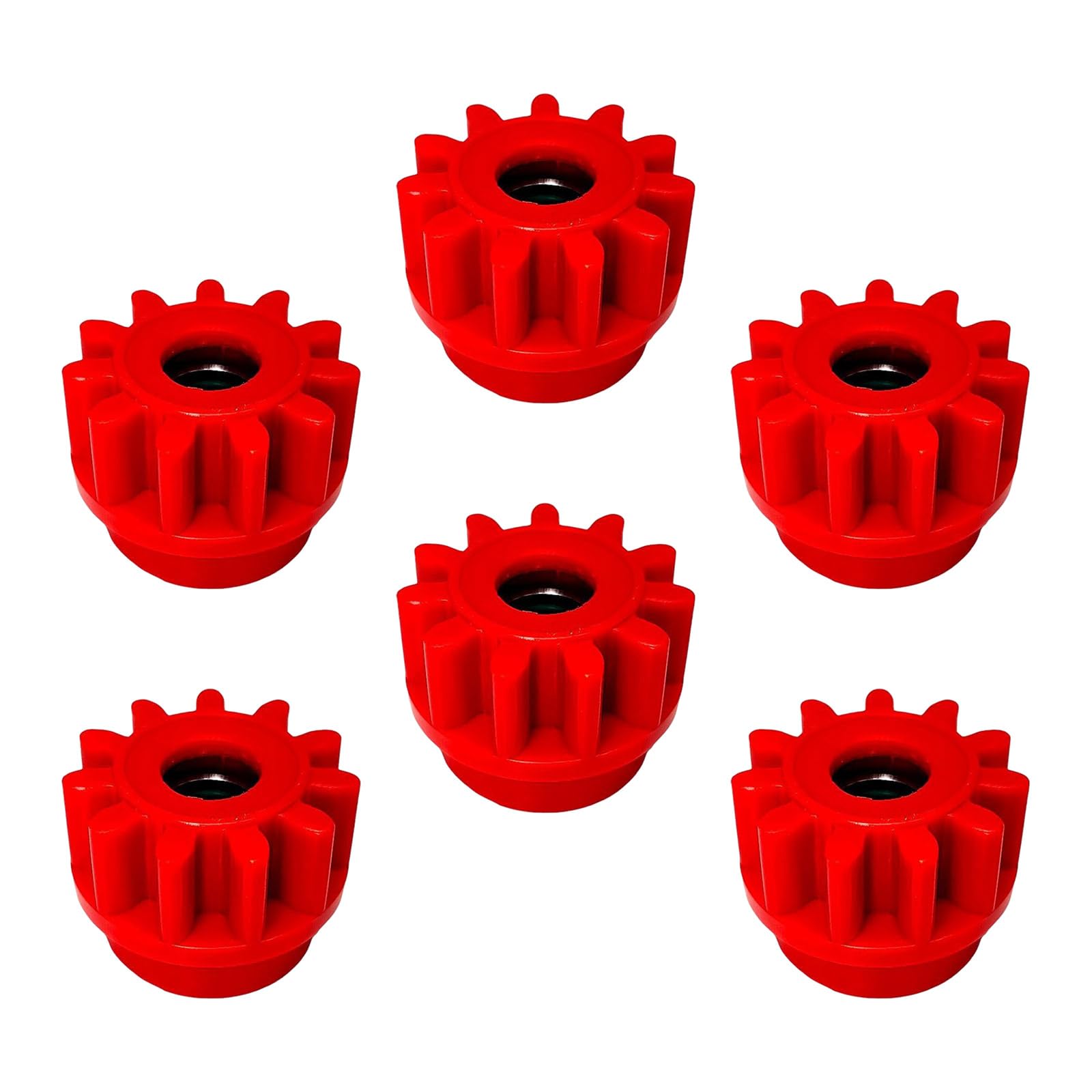 Elnwnnkc 6PCS Easy Installation Gear Component for Mops for Quick Setups Enhances Cleaning Efficiency and Robust Wear Resistance Metal Part