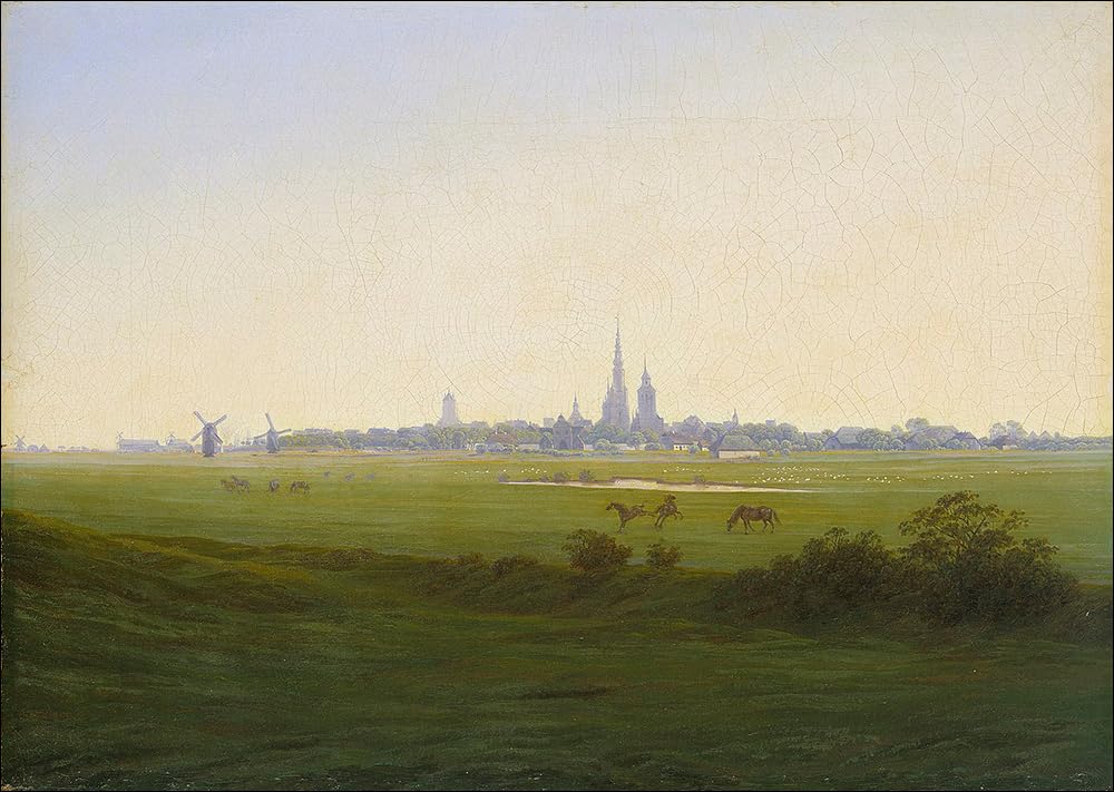 Caspar David Friedrich und der weite Horizont: Lebendig erzähltes Porträt des Meisters der Romantik | Mit zahlreichen farbigen Abbildungen (Insel-Bücherei)