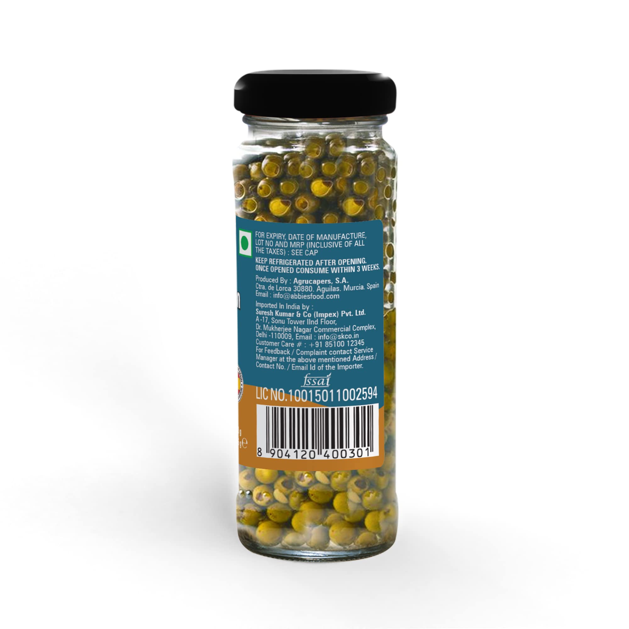 Abbie's Green Peppercorn In Brine 200 g (100 g X 2 units) Product of Spain 3