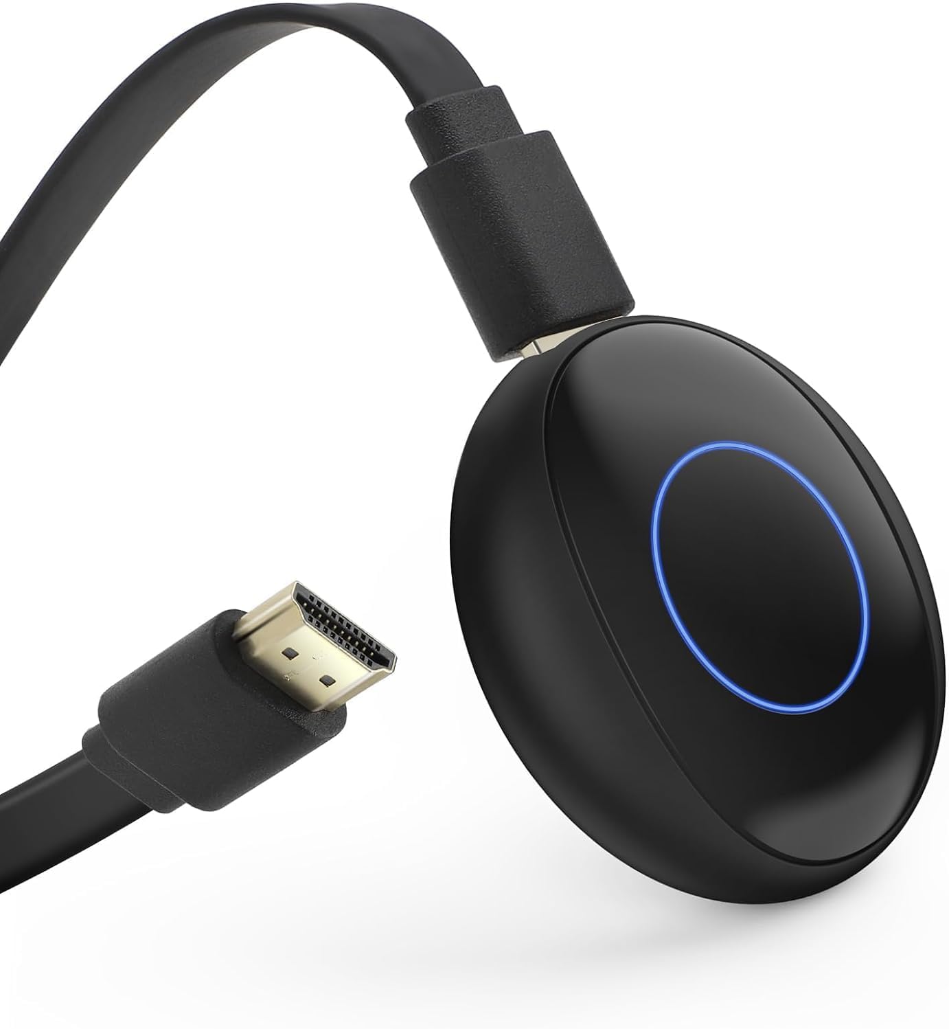 Wireless HDMI Display Dongle Adapter - Stream from Laptop, PC, or Smartphone to HDTV/Projector - No Setup or Apps Required - Compatible with iOS, Android, Windows, MacOS