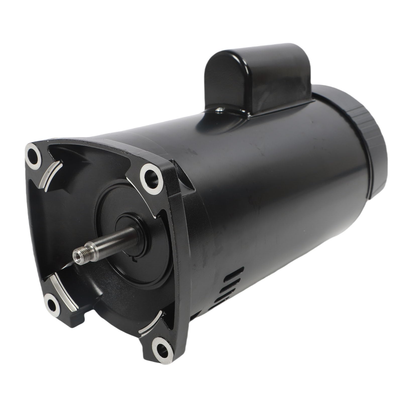 Gonetre Motor de Bomba de Piscina con Brida Cuadrada de 1,5 Caballos de Fuerza, Acero de Aleación de 3450 RPM con Protección contra Sobrecarga Térmica, para Piscina y Spa