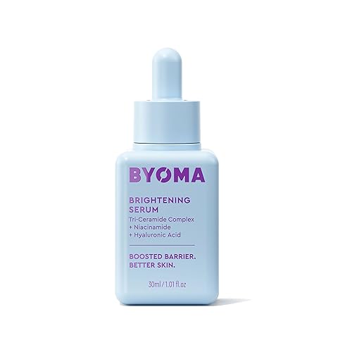 BYOMA Suero iluminador Suero reparador de barrera Suero facial iluminador e hidratante con ácido hialurónico, niacinamida y ceramidas Suero de