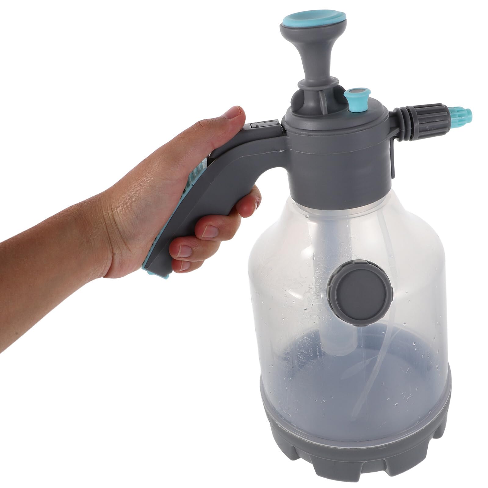Spruzzatore da Giardino a Pressione Manuale 3l in Plastico | Formato Portatile, per Piante e Lavaggio Finestre, Capacità Ampia, Design Spesso
