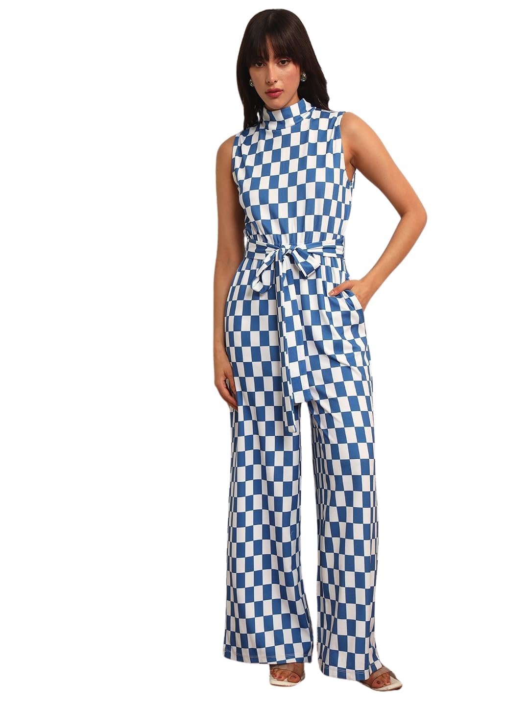tandul Women Printed Jumpsuit - Casual Multicolor Multi Febric Blend-picture-31