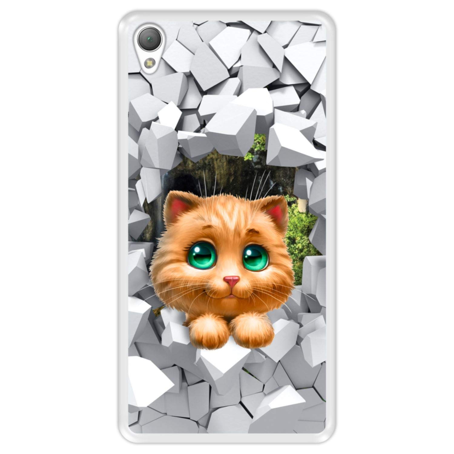 Pour Sony Xperia Z3 Coque 5.2" Papillon Étui À Rabat Avec Support PU