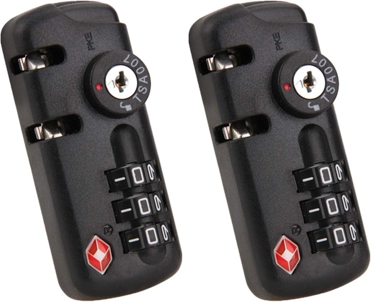 Suitcase Lock,Combination Lock, Set of A Pair S060#(DL) Password Lock Replacement suitcases/Luggage Lock for Suitcase Pull Rod Box Trunk Box DIY