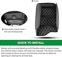 Vista 7 de Shademax Funda para consola central, funda de reposabrazos para Hyundai Palisade 2020, 2021, 2022, 2023, 2024, 2025, 2026, almohadilla de consola