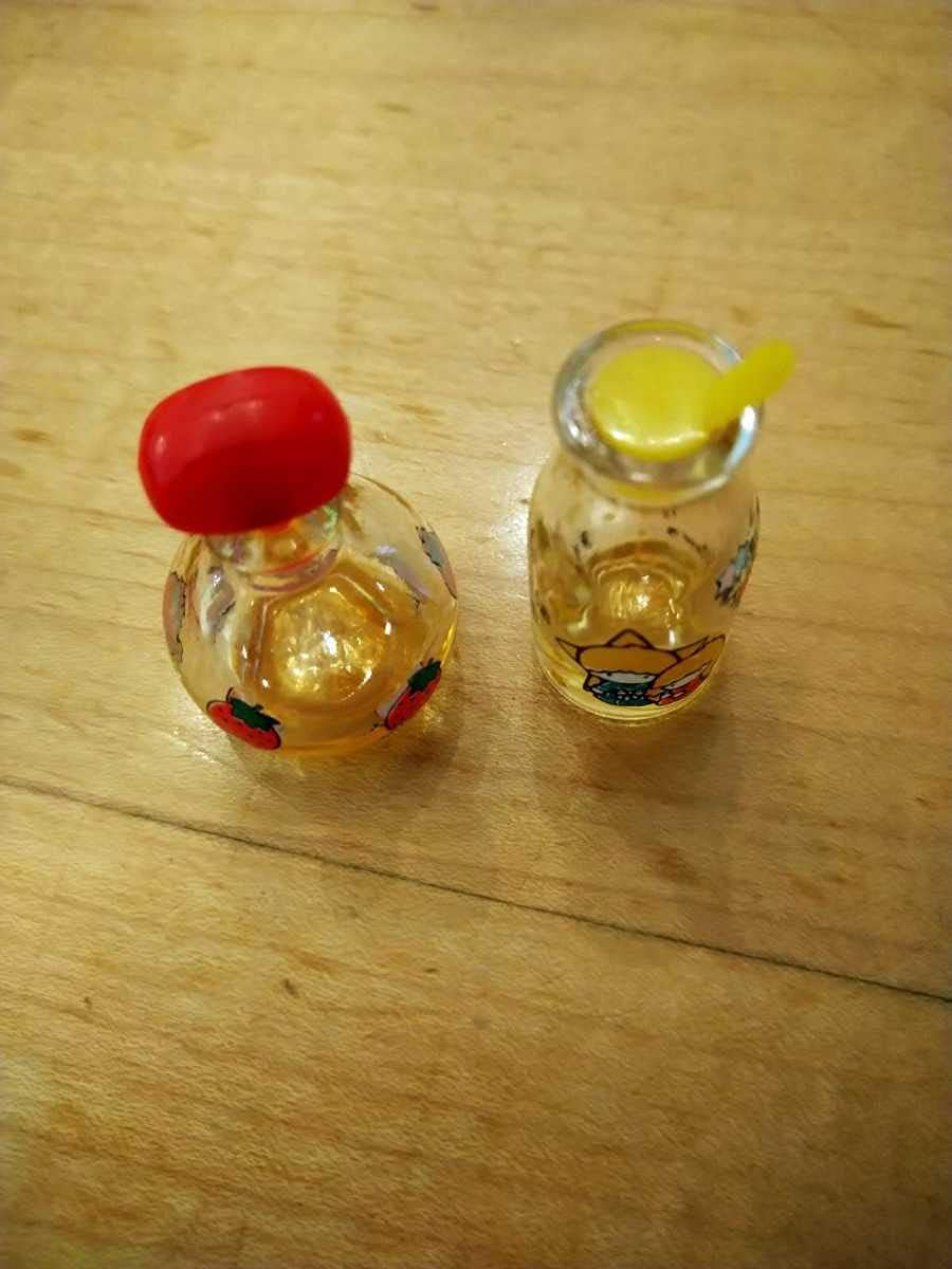 サンリオ レトロ 香水瓶 キキララ マイメロディ いちごの王様