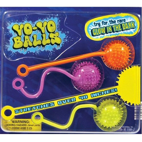 Buy 2" Stretchy Squishy YoYo Balls Vending Party Toys in 250 s + Card
