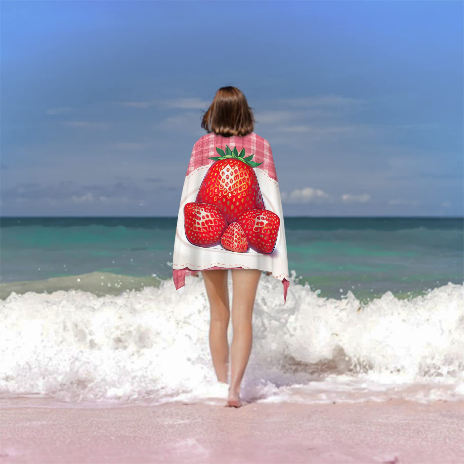 Borsa Saint Barth Donna Mare Telo Mare Con Nome Che Diventa Borsa