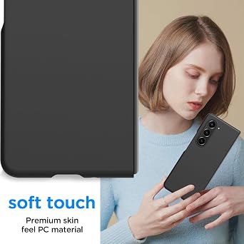 AICase for Samsung Galaxy Z Fold 6 Case, Protective Slim Thin Fit Phone Case for Samsung Galaxy Z Fold 6 5G, Black