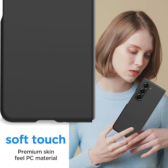 AICase for Samsung Galaxy Z Fold 6 Case, Protective Slim Thin Fit Phone Case for Samsung Galaxy Z Fold 6 5G, Black
