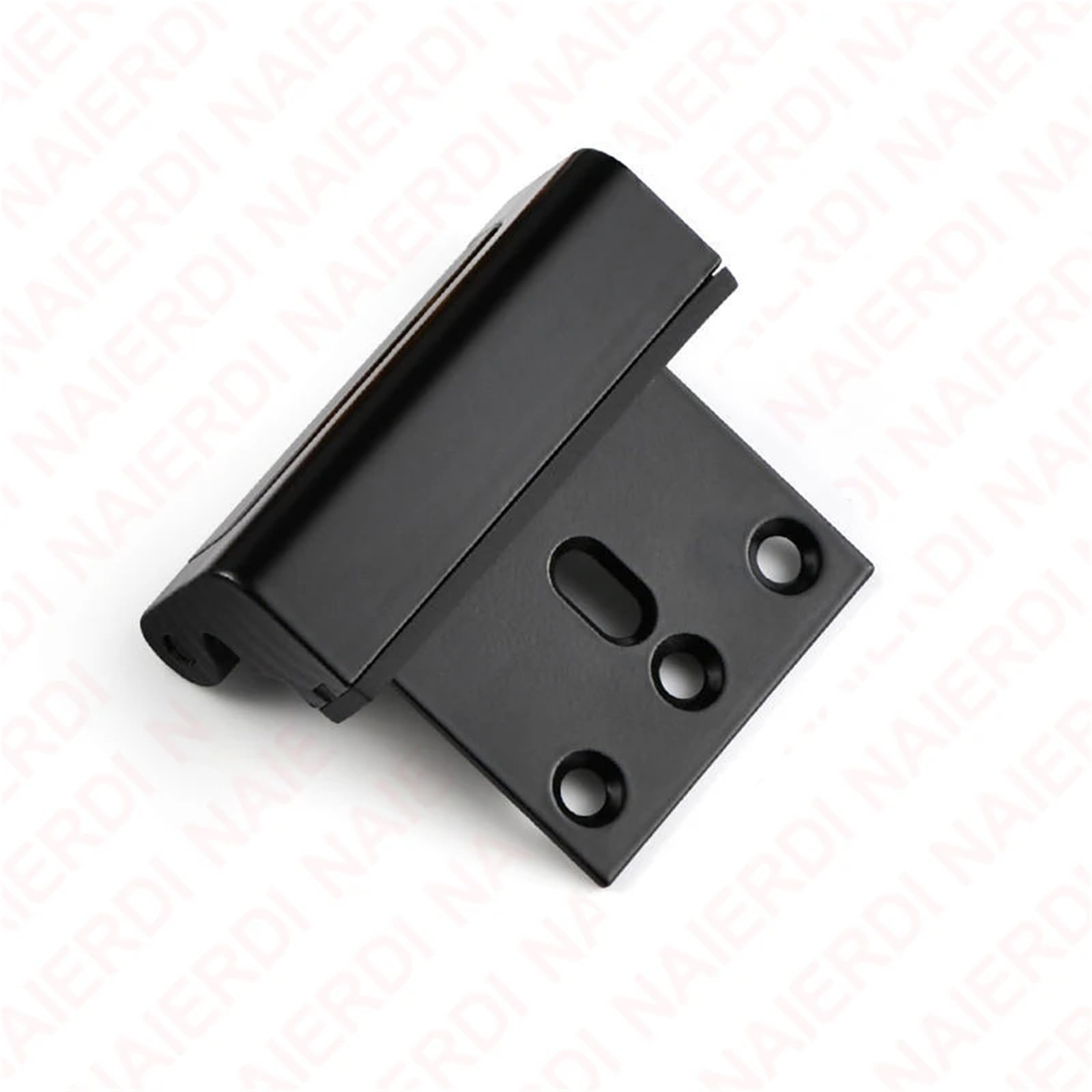 Serrure de renforcement de porte noire avec résistance de 800lb pour entrée