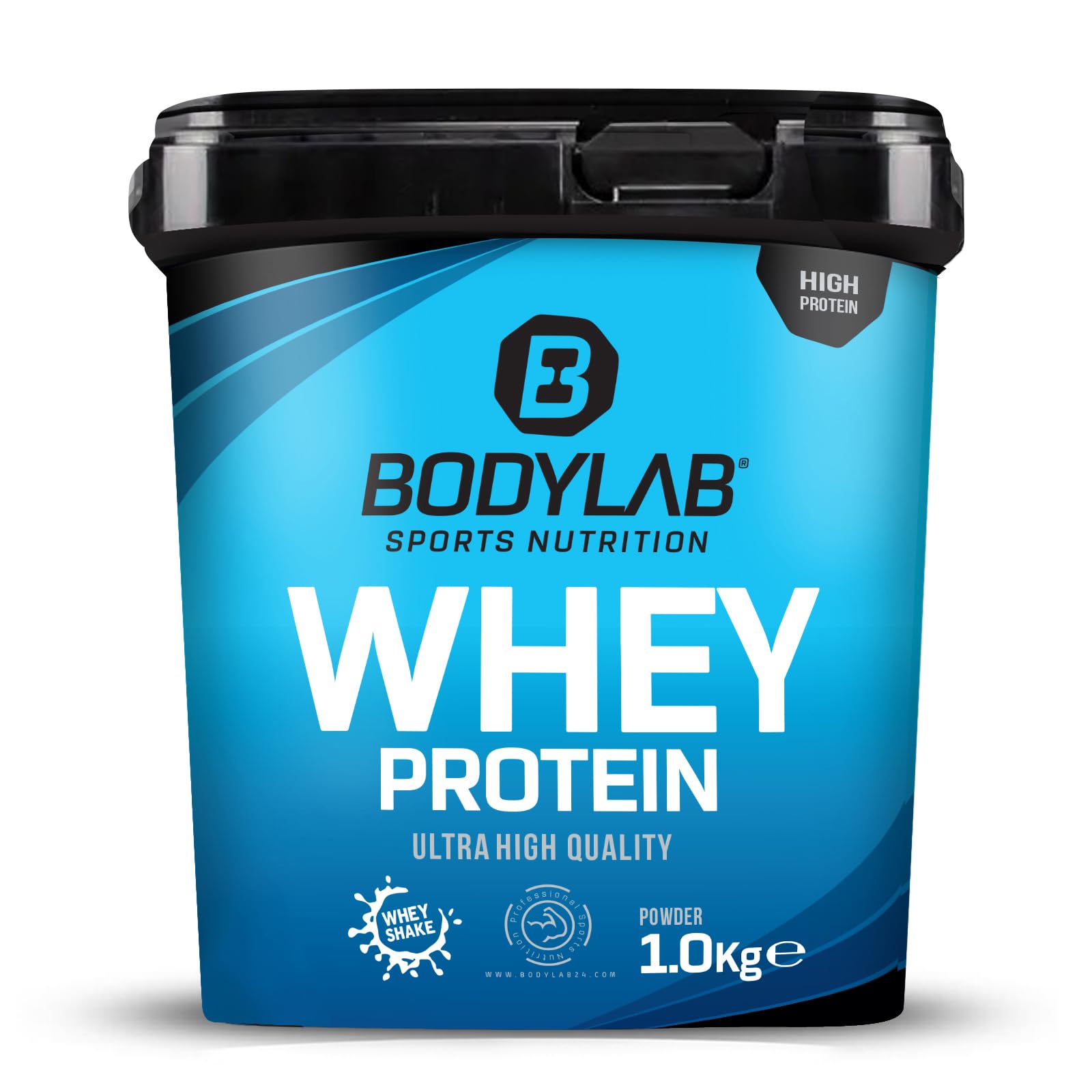 Bodylab24 Whey Protein Pulver, Chunky Bratapfel, 1kg