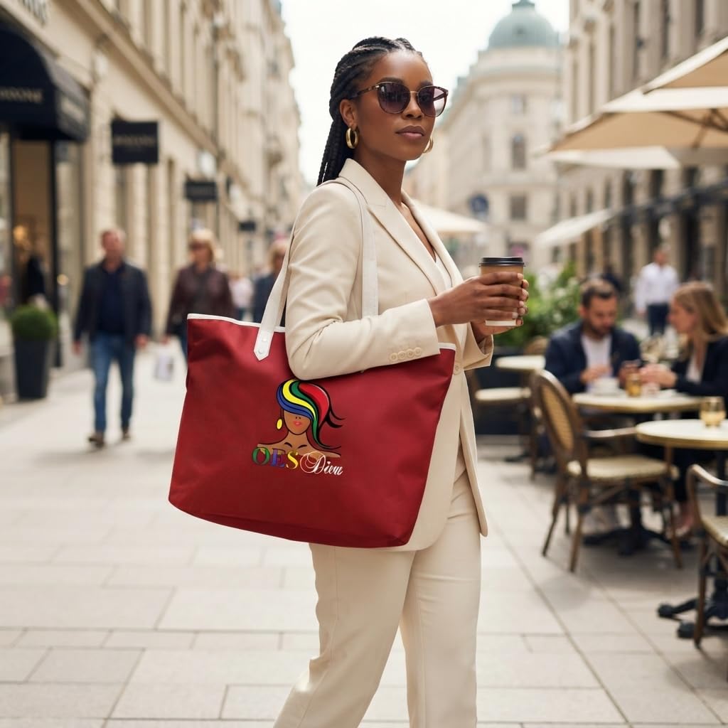 Order of the Eastern Star Tote Bag - OES Diva Design