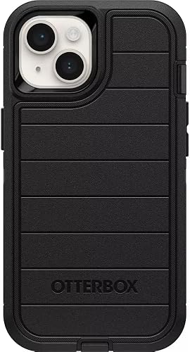 Miniatura 6 de OtterBox Defender Series - Funda sin pantalla para iPhone 14 y iPhone 13 (solamente), solo funda, (cielo matutino rosado)