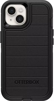 OtterBox Defender Series Screenless Edition Case for iPhone 14 & iPhone 13 Only - Case Only - Microbial Protection - Non-Retail Packaging - Black