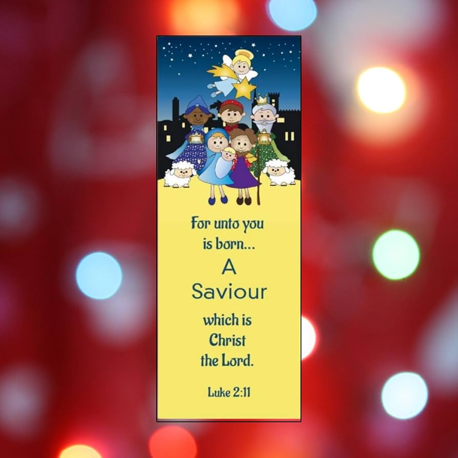 amazon-com-100-bulk-count-children-s-christmas-nativity-scene-bookmarks-bible-verse-luke-2-11-church-handouts-outreach-materials-office-products for Free Printable Religious Christmas Bookmarks Amazon.com: 100 Bulk Count Children's Christmas Nativity Scene Bookmarks Bible Verse Luke 2:11 Church Handouts Outreach Materials : Office Products for Free Printable Religious Christmas Bookmarks