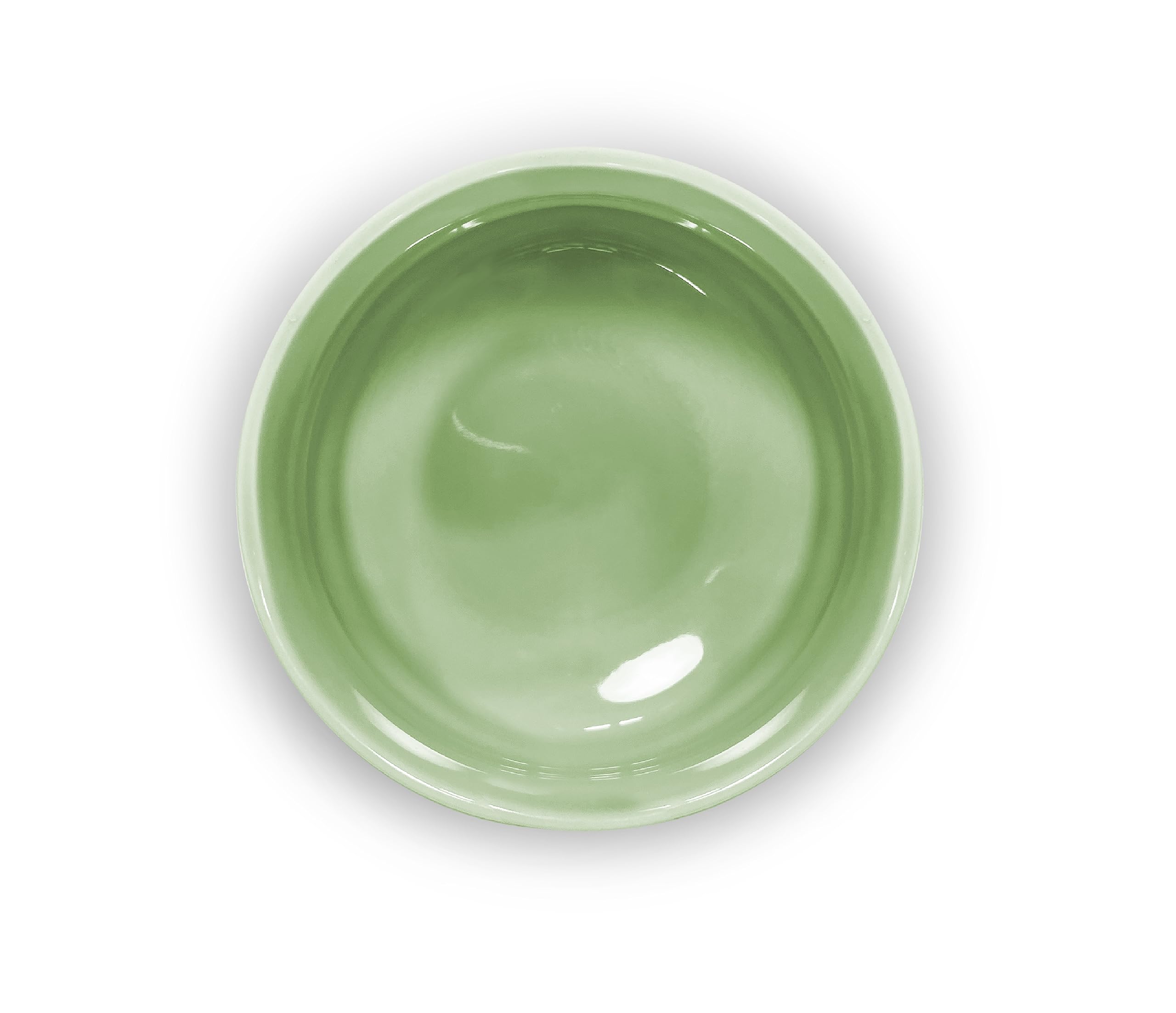 AIYICIII Ceramiczna miska na matchę, ręcznie wykonana japońska zielona filiżanka do herbaty, miska na herbatę matcha na ceremonię Chawan 500 ml 480 g (zielony matcha)