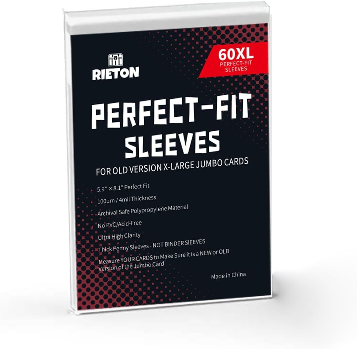 Precise 5.7″ × 7.9″ XL fit Fully Seals Oversized Cards Without Slippage