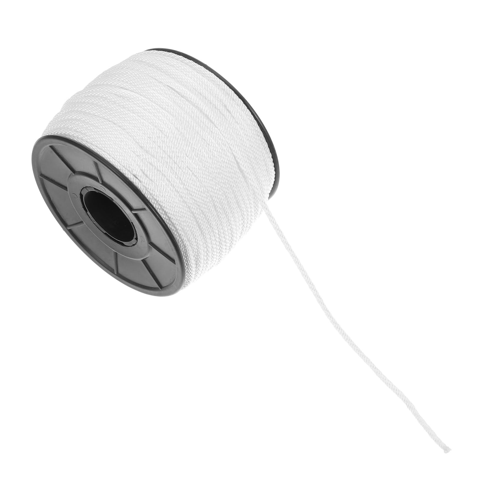 Cordon de Traction de Démarrage pour Moteur, 100m, Noir, 3 Mm | Bobine Unique, Pp et Nylon, Format Compact et Léger, pour Binage et Taille de Haies