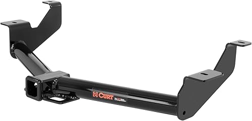 CURT 13167 Enganche de remolque Clase 3, receptor de 2 pulgadas, se adapta a Ford Transit Connect Select