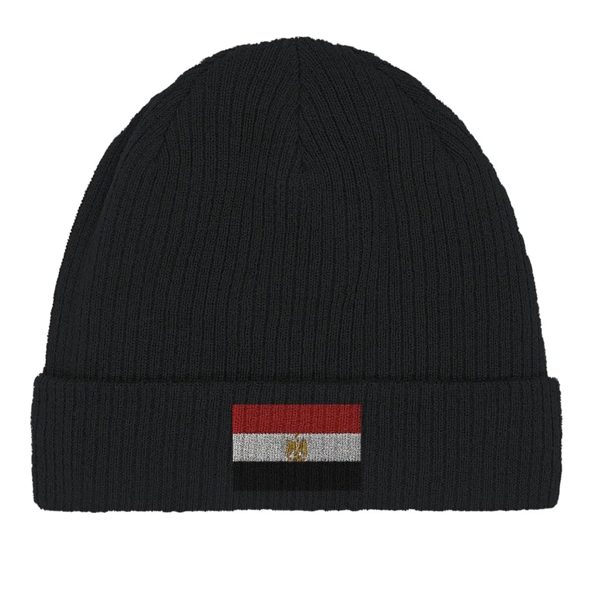 Bonnet en coton drapeau Égypte de qualité supérieure
