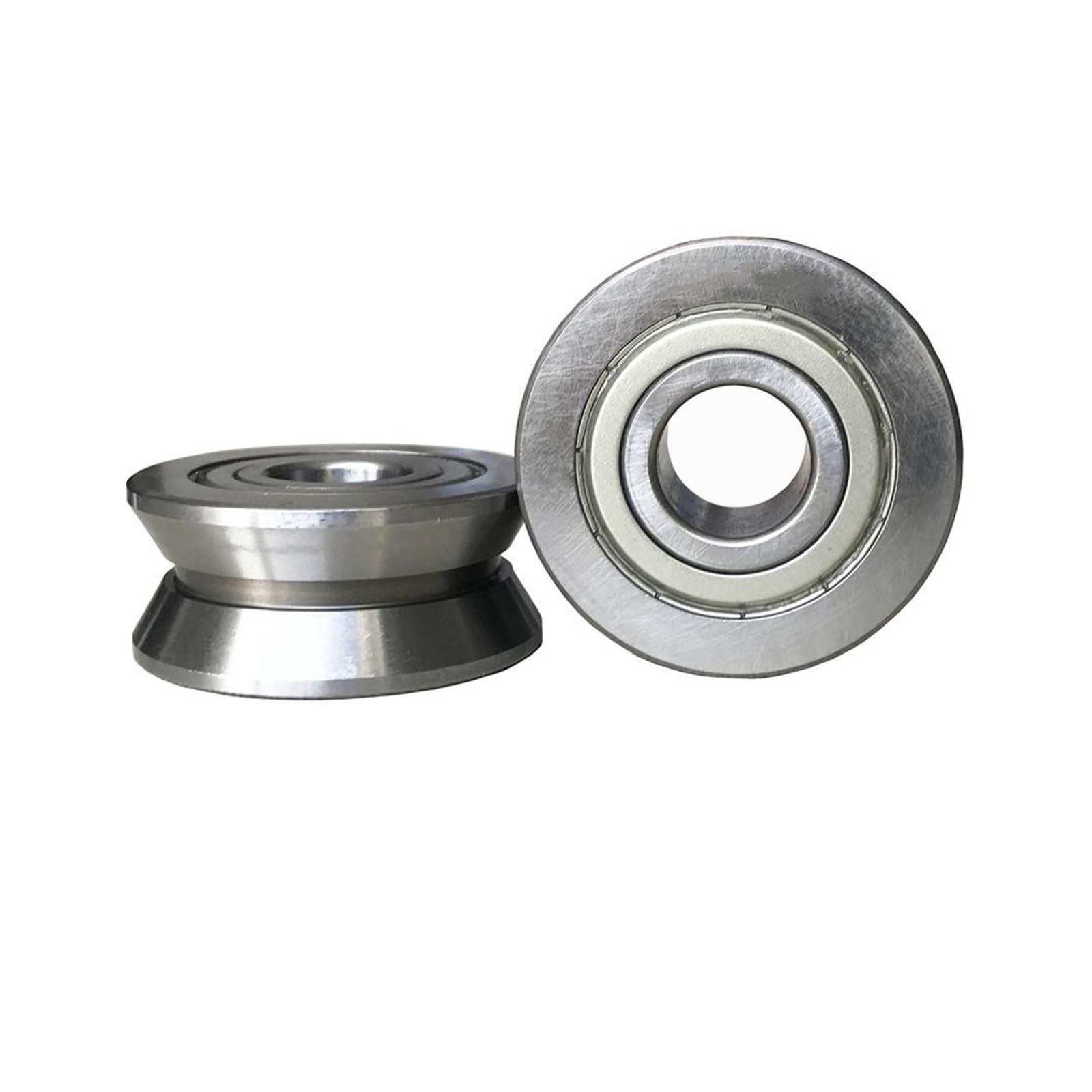 Roulement à rouleaux à rainure en V, 4 pièces, LV201-14ZZ LV201-14 LV201, 8x30x14mm