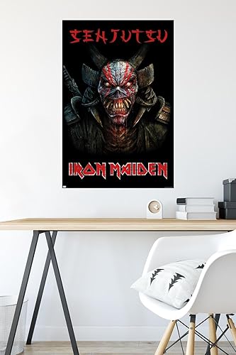 Miniatura 4 de Trends International Iron Maiden - Póster de pared de álbum Senjutsu, 22.37 x 34.00 pulgadas, versión premium sin marco