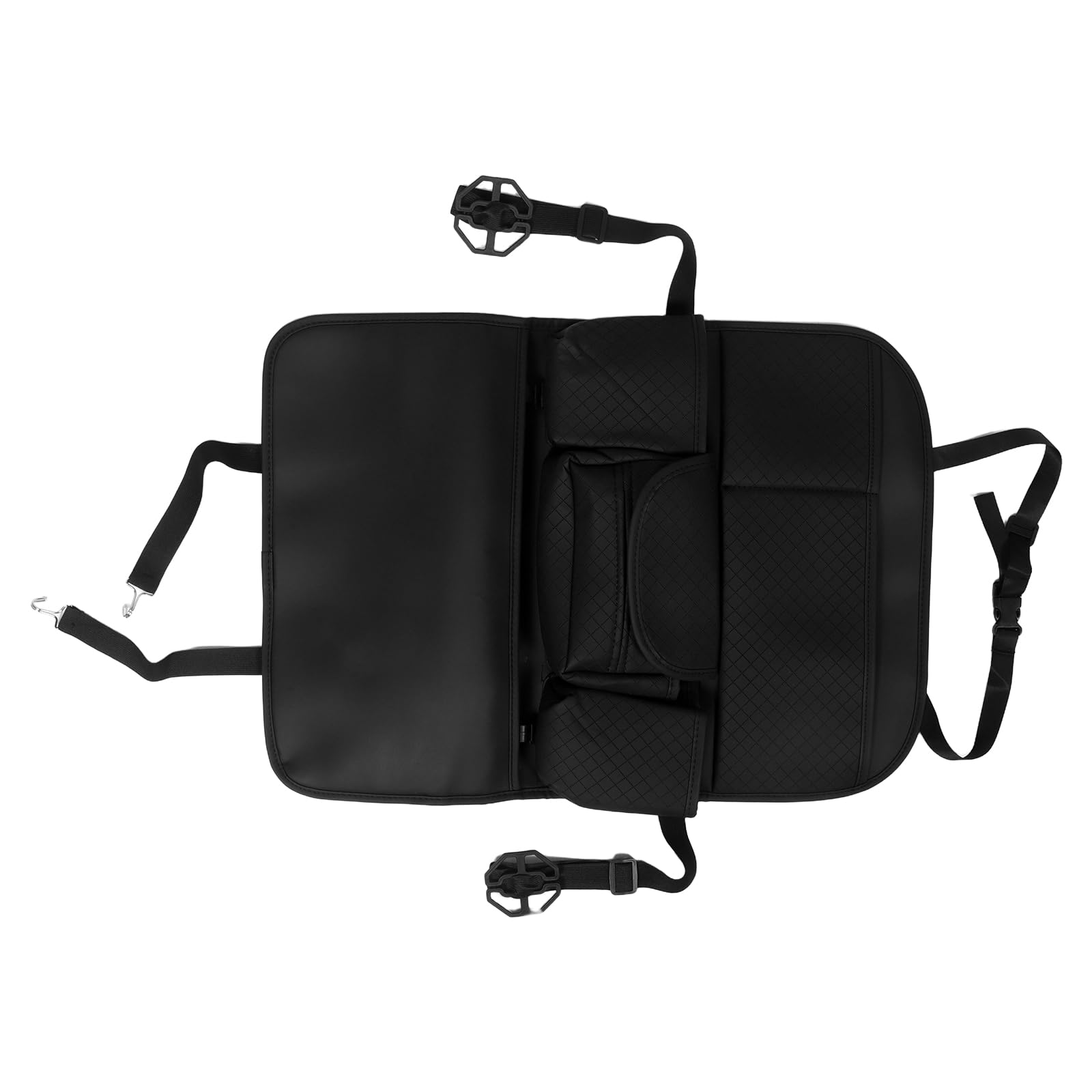 Rangement suspendu de siège arrière de voiture compatible SUV et camion noir