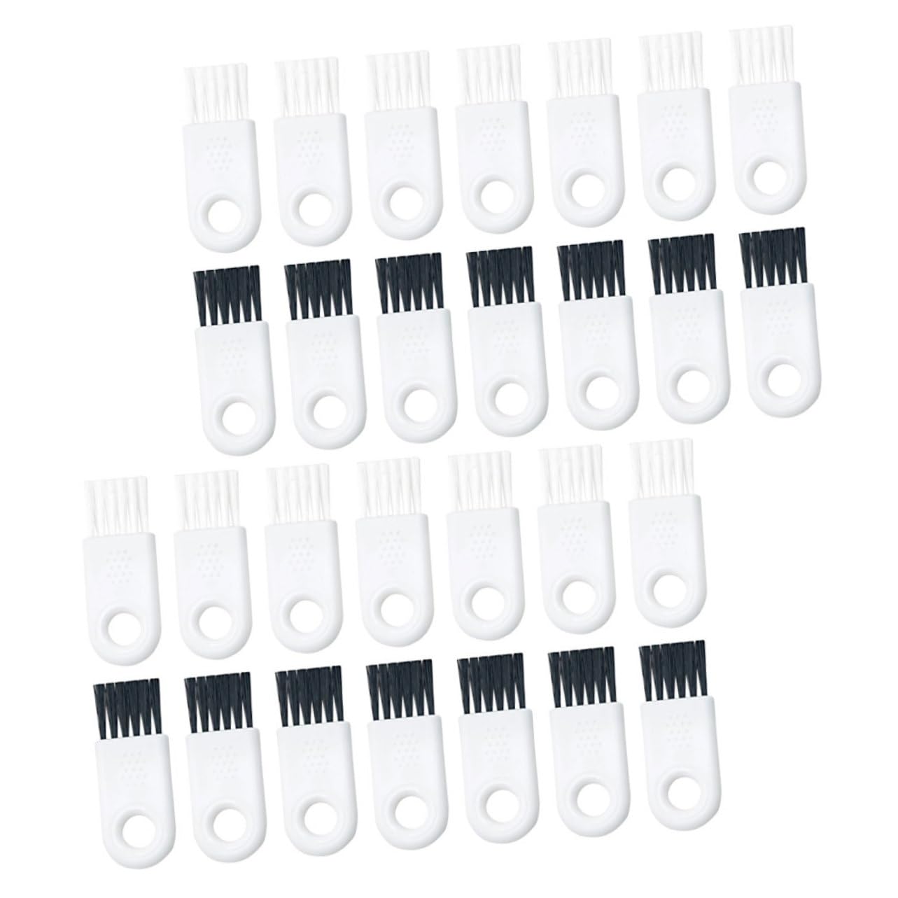 30Pcs Electric Shaver Cleaning Brushes, ABS Razor Cleaner Tool | White Compact Design, Lightweight and Easy to Carry, for Maintaining Electric Razors and Removing Debris