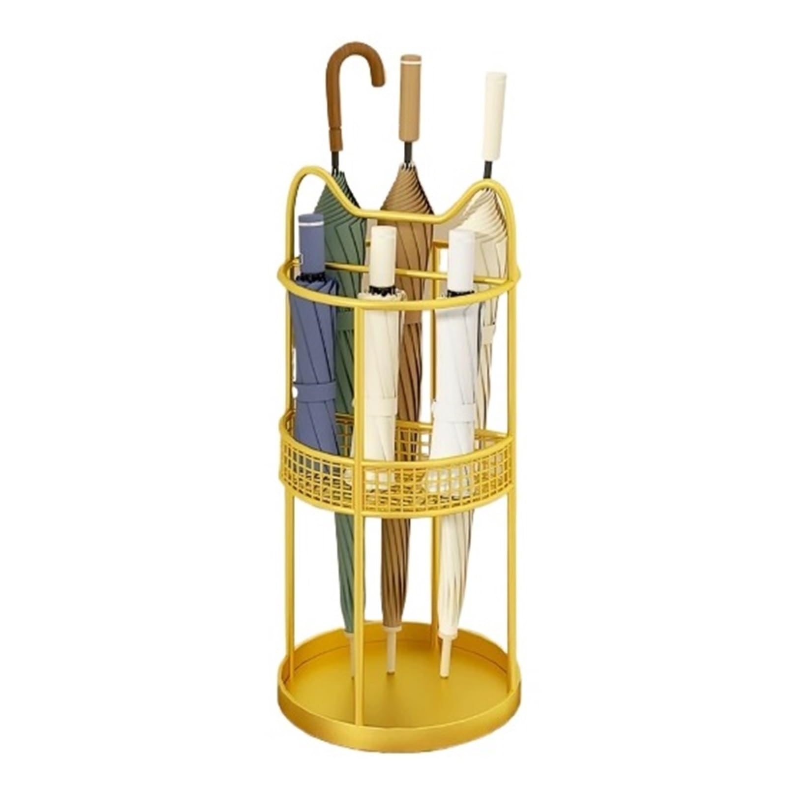 XUJUAN-0227 Umbrella Holder Home Storage Racks, Commercial Umbrella Stands, Hotel Lobby(Gold)