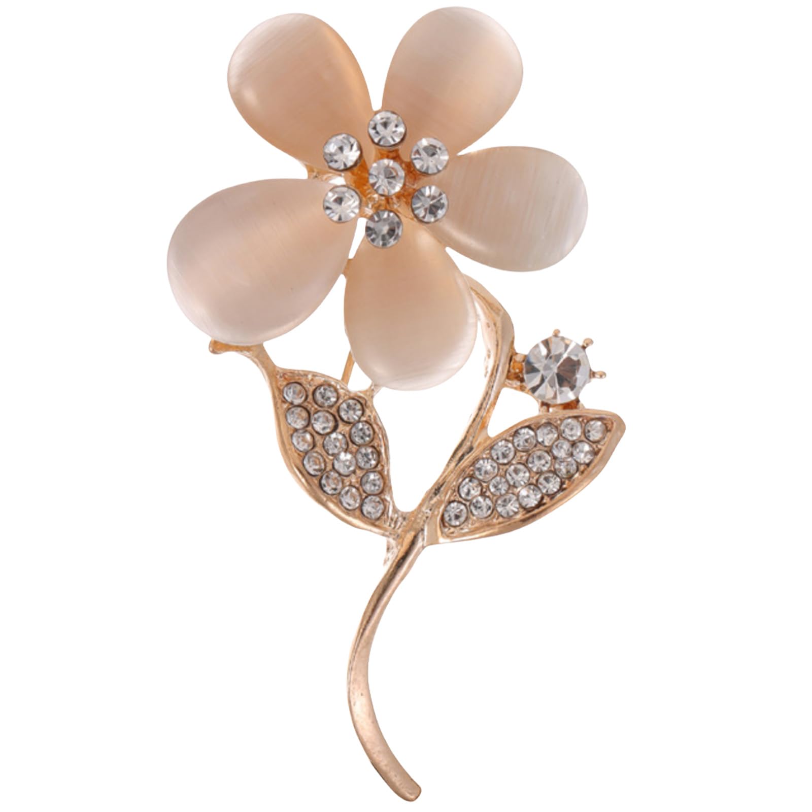 FAIRYGATE Anti Exposure Fixed Brooches Women Unisex Vintage Rhinestone Office Party Brooch Pins Lapel Pin Dress Suit Accessories Boutonniere — view 32