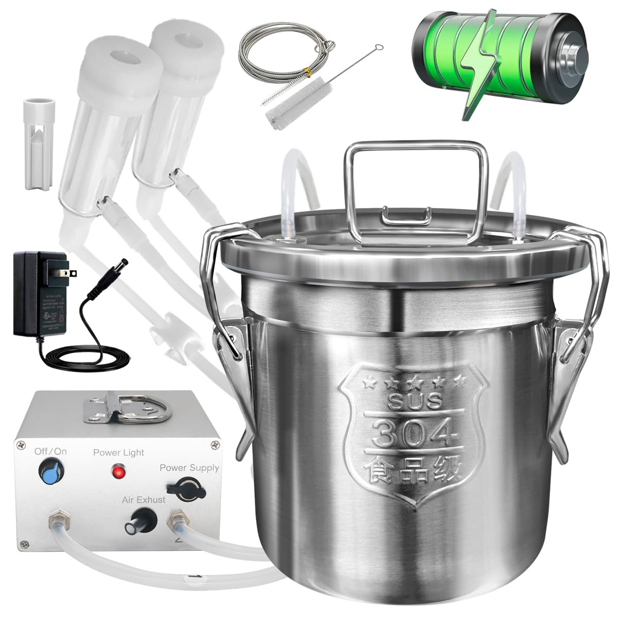 HANTOP 6L Goat Milking Machine Pro