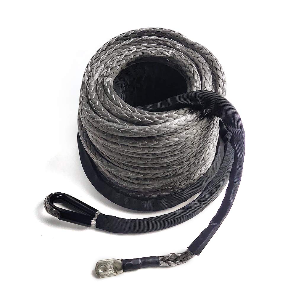 Corda per verricello forestale sintetica in plastica, corda di plastica, argano forestale, fune sintetica, per 4 Wd, 23809 Lbs 10,8 T 30 m