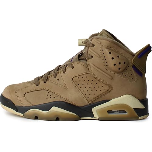 Air Jordan 6 Retro - Kelp, Team Gold, Shadow Brown, Court Purple by Nike