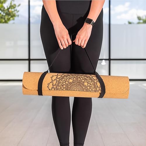 Miniatura 7 de Alfombrilla de entrenamiento con correa transportadora - Tapete de yoga - Tapete de ejercicio ligero - Alfombrillas de yoga gruesas para