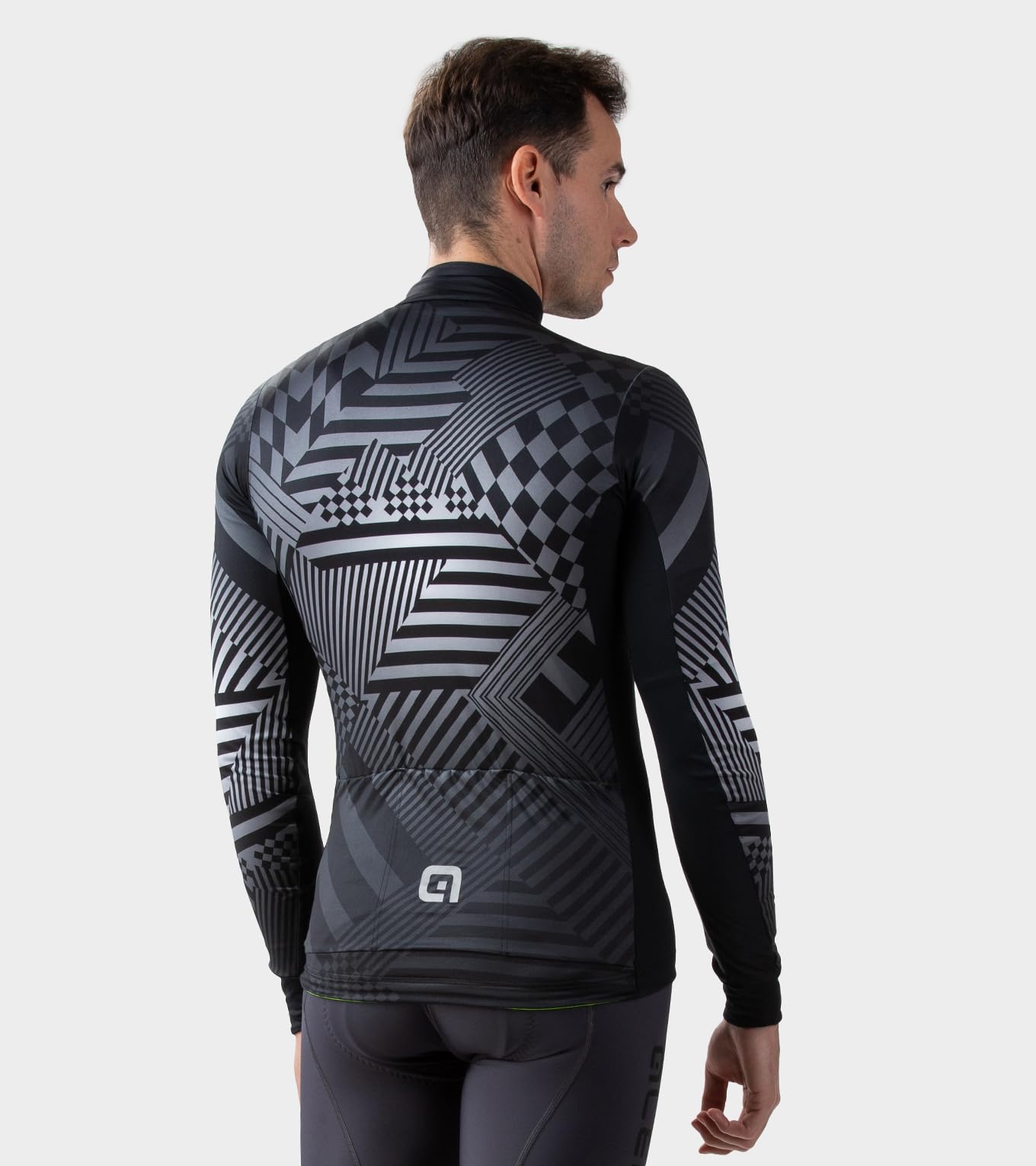 Ale' Pr-s Checker Long Sleeve Maglia da Ciclismo Uomo (Pacco da 1)