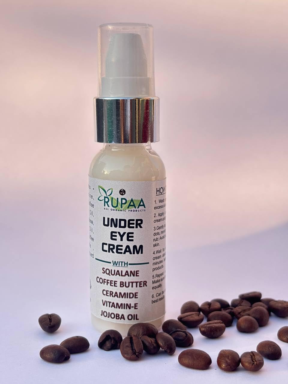 under eye cream (30 ml) | For Reducing Dark Circles, Puffiness, Wrinkles, Crows Feet | Lightweight, Hydrating | Plant-Based Ceramides | 100% Vegan | Cooling Gel & Roller for Men & Women |-image-47