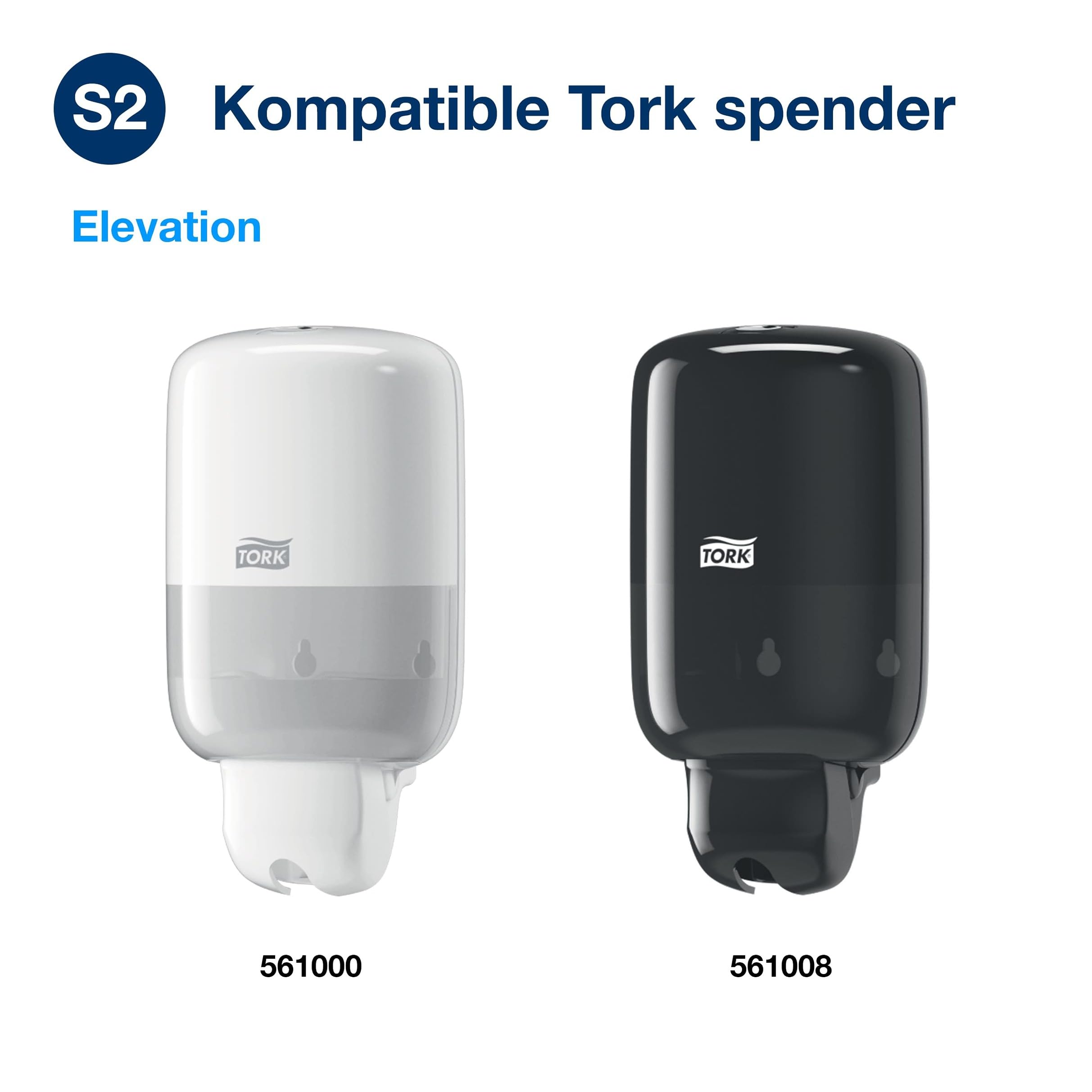 Tork Sensitive Hand Mini Flüssigseife S2, 8 x 475 ml, 420702 | dermatologisch getestet