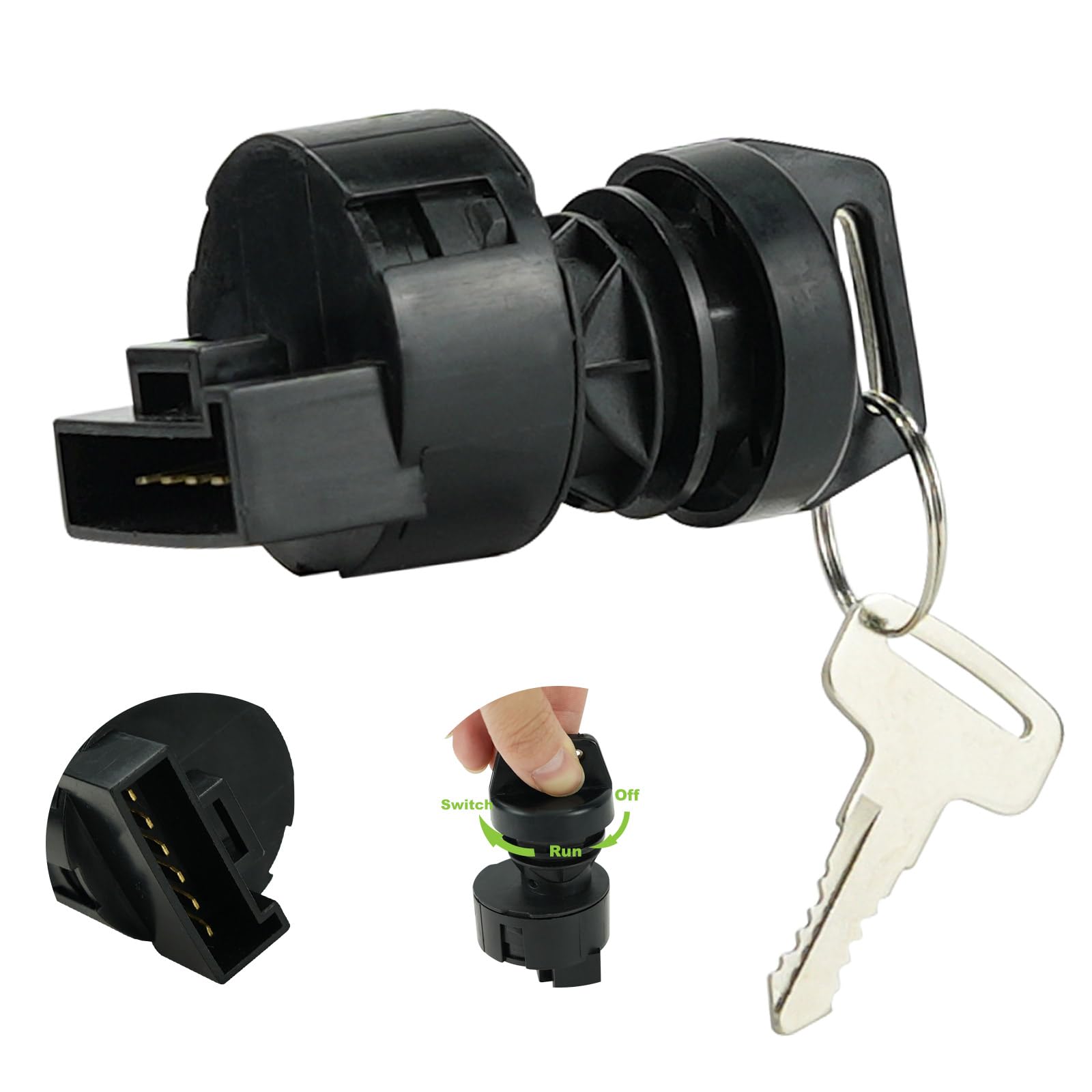 Starter & Relay & Bendix For Polaris Sportsman Ranger 425 500 HO Magnum 330 2x4 - Foto 7